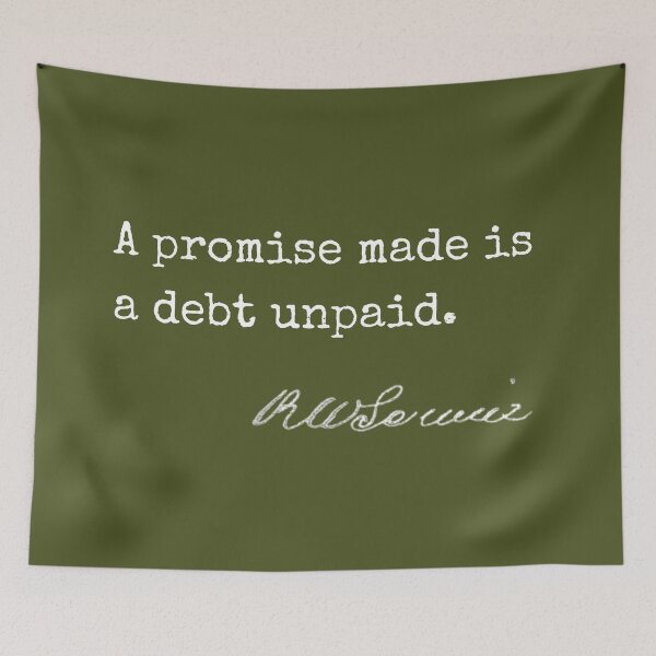 Item preview, Commitment, Promises | Robert Service, Sam McGee designed and sold by MadamBullmoose.
