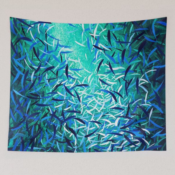 Item preview, Fish In Green designed and sold by DavidClareArt.