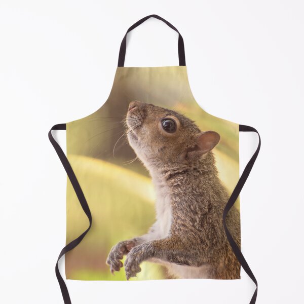 Item preview, Eastern gray squirrel standing and watching designed and sold by Zina Stromberg.