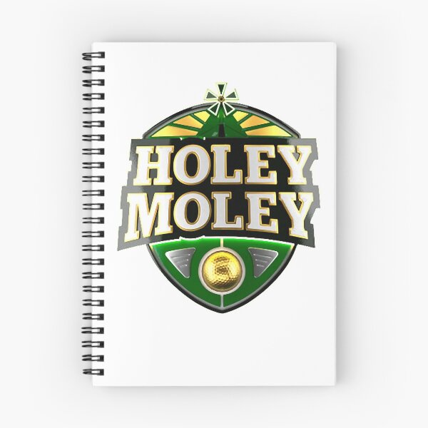 Item preview, Holey moley golf spiral notebook designed and sold by GracieWilkins1.