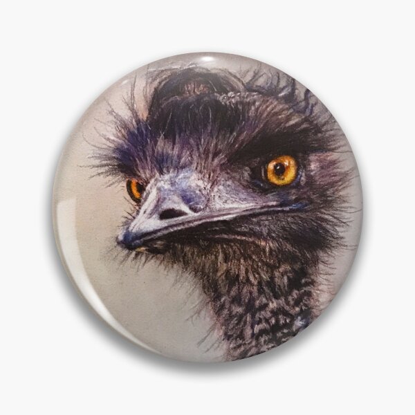 Item preview, Funny Curious Ostrich| animal decor designed and sold by NathBros.
