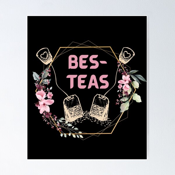 Item preview, Besties Tea Lovers Funny designed and sold by Life Is Beautiful.
