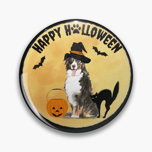 Item preview, Happy Bernese Mountain Dog Halloween  designed and sold by beastieboutique.