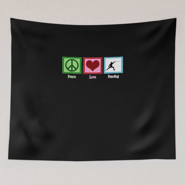 Item preview, Peace Love Fencing Classic T Shirt designed and sold by DanielHolmes5.