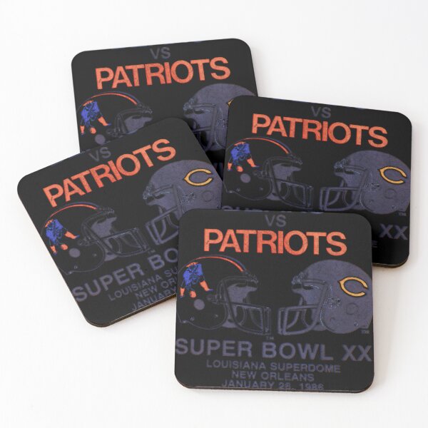 Item preview, Bears vs Patriots 86 - Vintage Faded Look Design  designed and sold by SERENAHANEK.