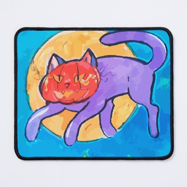 Item preview, pumpkin cat designed and sold by Halogi-Lapin.