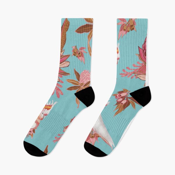 Item preview, Australian Christmas - Cockatoo and Native Flowers designed and sold by Tracey  Bartlett.