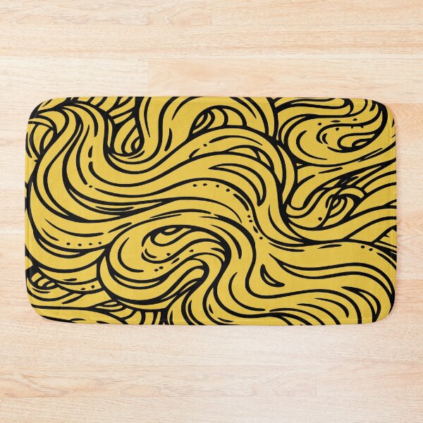 Item preview, Bumble Bee Swirly Pattern designed and sold by nabanacrafters.