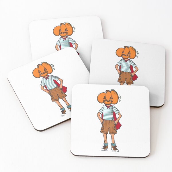 Item preview, Pumpkin Boy Superhero sticker designed and sold by kateillustrates.