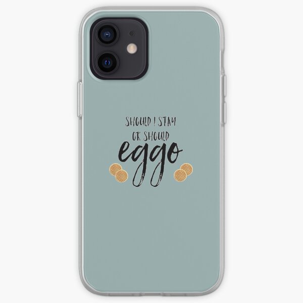 should I stay or should eggo? iPhone Soft Case