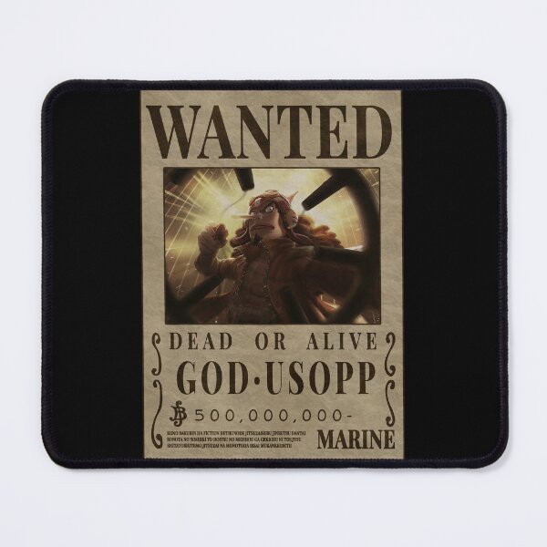 Item preview, Usopp One Piece Wanted Bounty Poster God Usopp designed and sold by One Piece Bounty Poster.