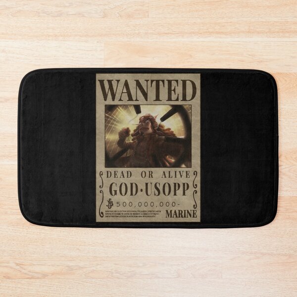 Item preview, Usopp One Piece Wanted Bounty Poster God Usopp designed and sold by One Piece Bounty Poster.
