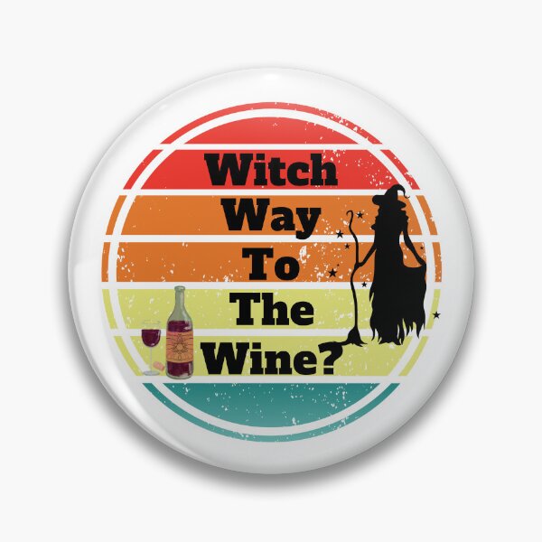 Item preview, Witch Way To The Wine designed and sold by Marvett-World.