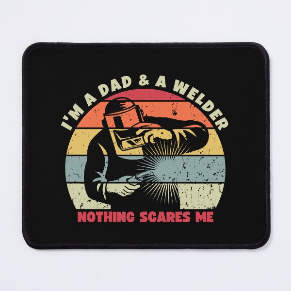 Item preview, i'm a dad and a welder nothing scares me vintage sunset Father's Day gift designed and sold by MouDantArts.