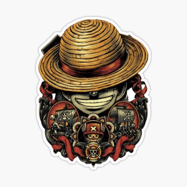 Luffy  Sticker for Sale by Matrixdesigner