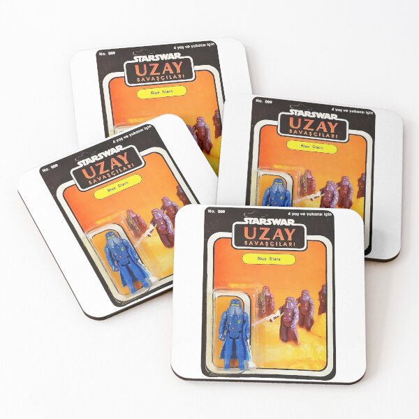 Item preview, Uzay Blue Stars Carded designed and sold by jedge9000.