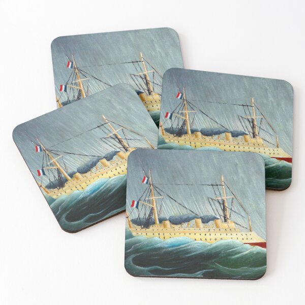 Item preview, The Boat in the Storm - Henri Rousseau designed and sold by SimpleJoyStyle.