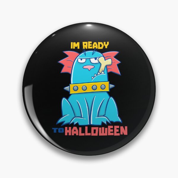 Item preview, funny monster dog im ready to halloween designed and sold by ImaginarStore.