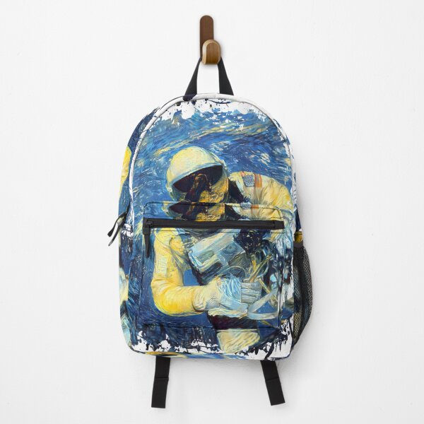 Item preview, Van Gogh's Astronaut in space doing maintenance designed and sold by freshWaterCo.