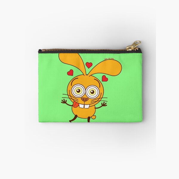 Item preview, Yellow bunny feeling madly in love designed and sold by Zoo-co.