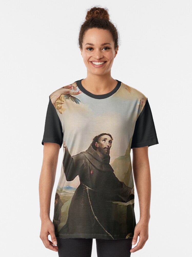 st francis of assisi t shirt