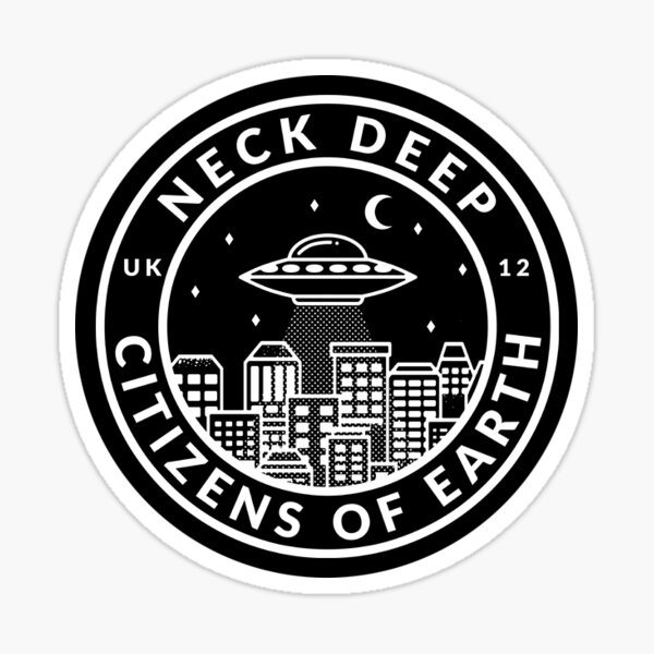 NECK DEEP - Citizens of Earth Sticker