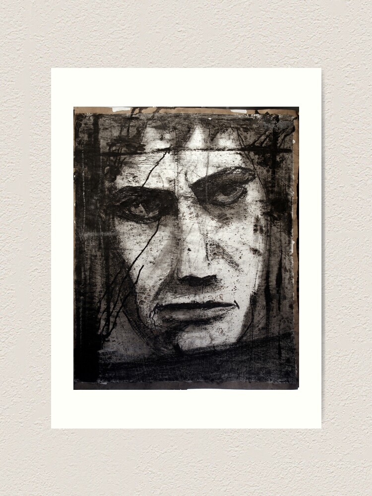 Alternate view of superhero Art Print