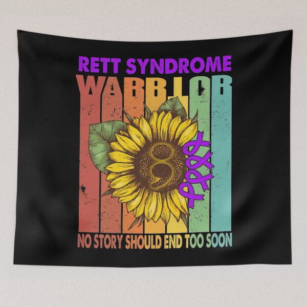 Item preview, Rett Syndrome Awareness Rett Syndrome Warrior No Story Should End Too Soon Support Rett Syndrome Warrior Gifts designed and sold by TerrellOneal.