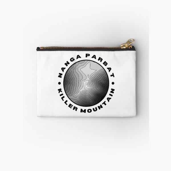 Item preview, Nanga Parbat Killer Mountain Topographical (Black Text) designed and sold by RuggedRoo.