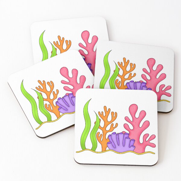 Item preview, Coral Reef designed and sold by honeybutterfly.