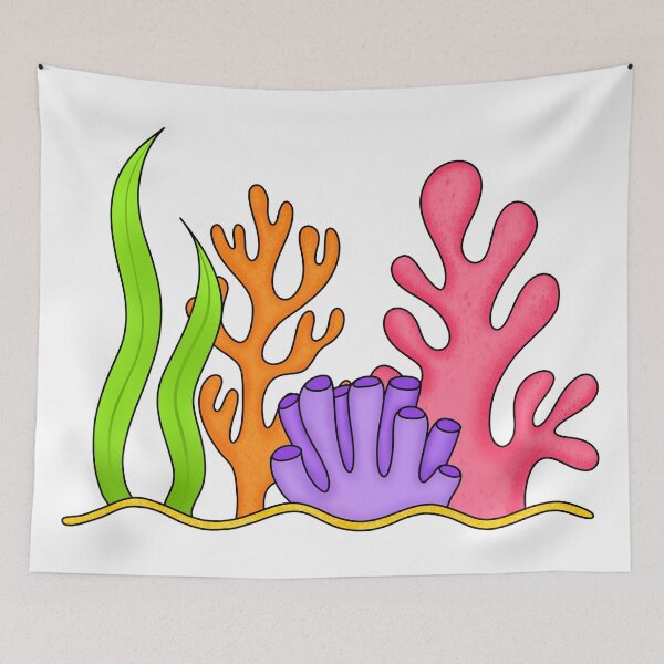 Item preview, Coral Reef designed and sold by honeybutterfly.