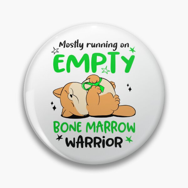 Item preview, Mostly running on Empty Bone Marrow Warrior designed and sold by ElizabethS809.