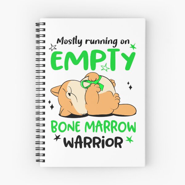 Item preview, Mostly running on Empty Bone Marrow Warrior designed and sold by ElizabethS809.