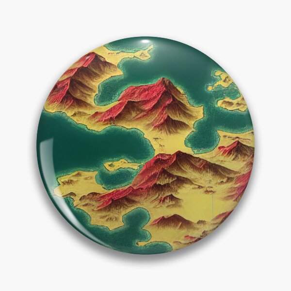 Item preview, Fantasy-style map designed and sold by fairway3games.