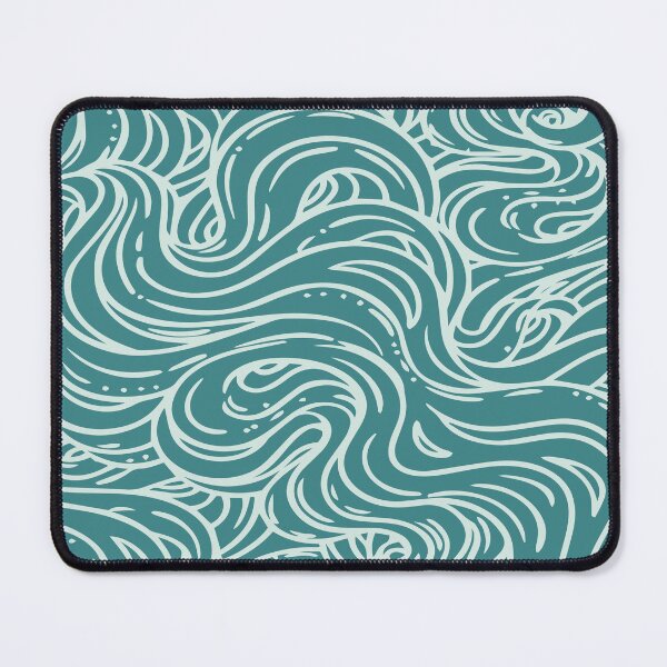 Item preview, Sea Foam Swirly Pattern designed and sold by nabanacrafters.