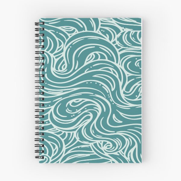 Item preview, Sea Foam Swirly Pattern designed and sold by nabanacrafters.