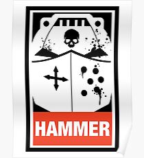 Wir sind der Hammer Wargaming Meme Poster