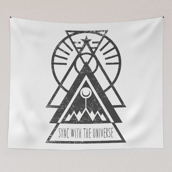 Item preview, Sync with the Universe - Typography and Geometry designed and sold by Denis Marsili.