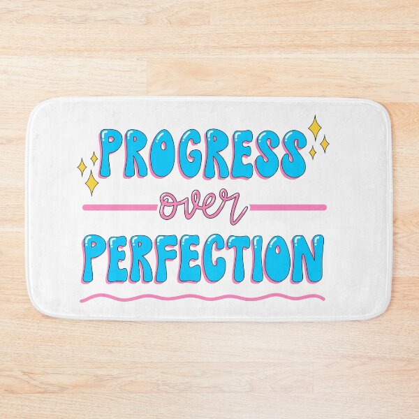 Item preview, Progress Over Perfection designed and sold by honeybutterfly.