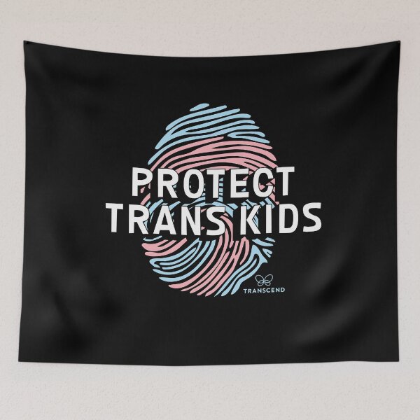 Item preview, Protect trans kids transcend australia designed and sold by ChristineHuth.