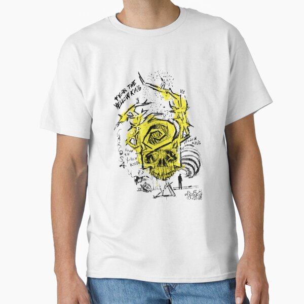 Vista previa del artículo con la obra «YELLOW KING - True Detective», diseñado y vendido por Polikocreation.