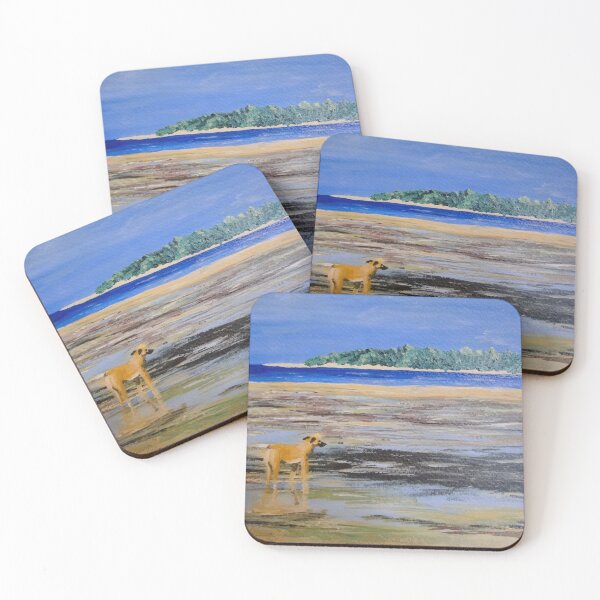 Item preview, Ringo the Dog Surveys the Beach in Fiji designed and sold by CSage.