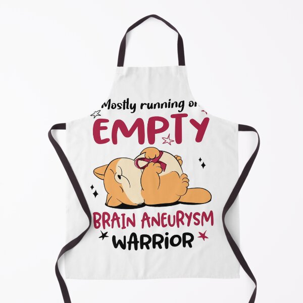 Item preview, Mostly running on Empty Brain Aneurysm Warrior designed and sold by ElizabethS809.
