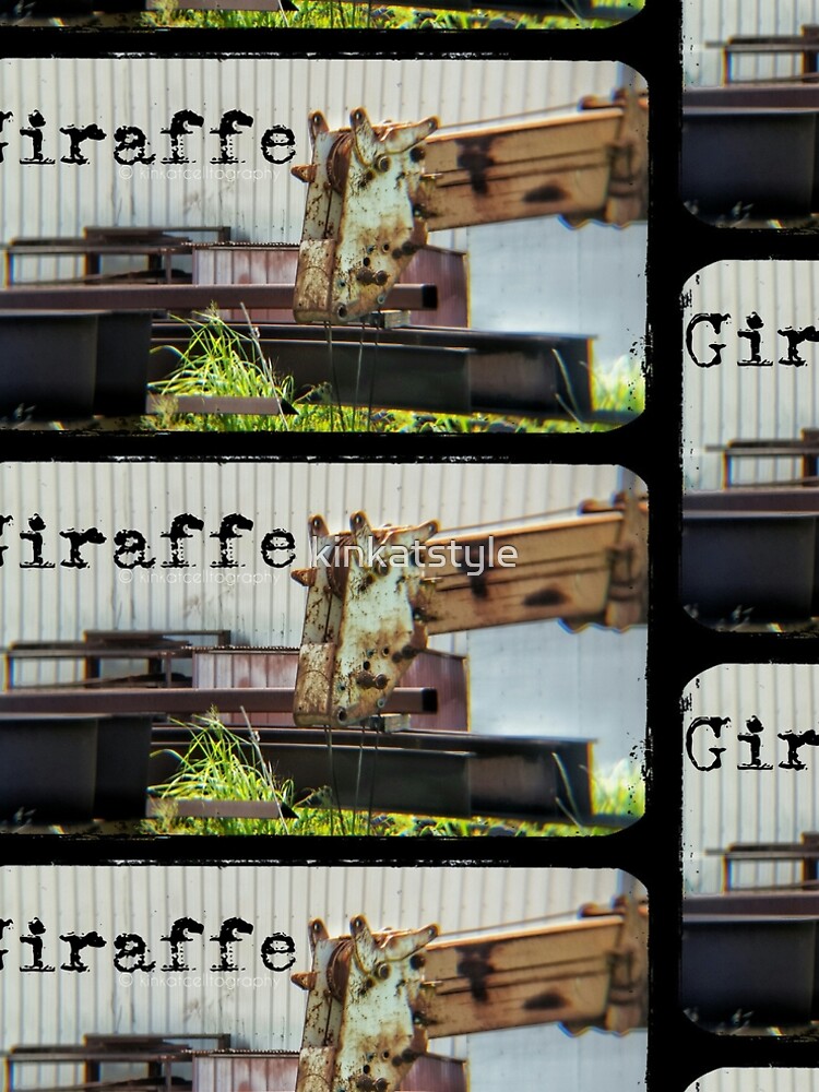 Thumbnail 4 of 4, A-Line Dress, Industrial Giraffe designed and sold by kinkatstyle.