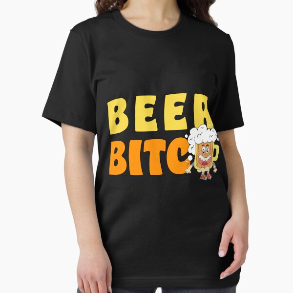 Item preview, Funny smile beer bitch designed and sold by ImaginarStore.