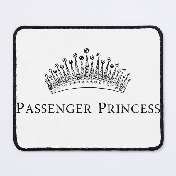 Item preview, Passenger Princess Black and White Crown designed and sold by HeavenlyStudio.