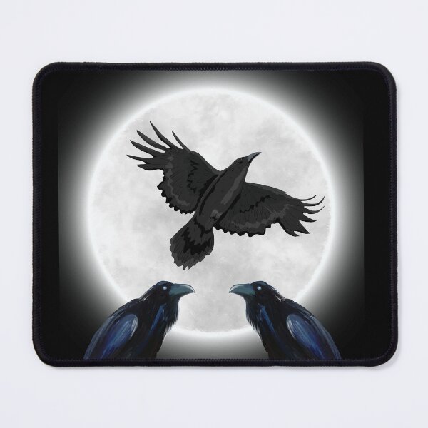 Item preview, Ravens in the Moonlight designed and sold by DRJProds-Merch.