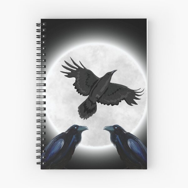 Item preview, Ravens in the Moonlight designed and sold by DRJProds-Merch.