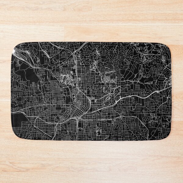 Item preview, Atlanta Black Map designed and sold by multiplicitymap.