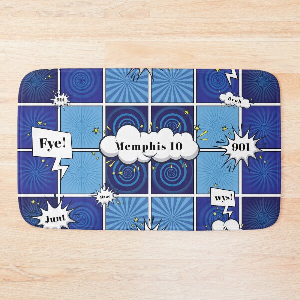 Item preview, Memphis 10 - Comic Blue designed and sold by TwinPowerTammy.